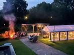 Grote partytent te huur (Hoogeveen e.o) - grote tent huren, Ophalen of Verzenden, Zo goed als nieuw, 8 meter of meer, Partytent