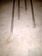 6x ijzeren buis 12 mm buitenmaat, lengte 313, 324, 200, 200, Ophalen, Zo goed als nieuw, IJzer