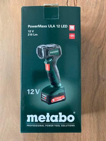 Metabo PowerMaxx ULA 12 LED Lamp - Nieuw beschikbaar voor biedingen