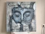 Schilderij Boeddha, Antiek en Kunst, Kunst | Schilderijen | Modern, Ophalen of Verzenden