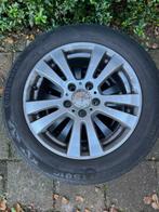 Velgen 7J 16inch met winterbanden Mercedes 205/55R16 91H, Ophalen, Gebruikt, 16 inch, Banden en Velgen