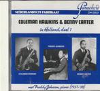 Coleman Hawkins & Benny Carter  in Holland deel 1, Cd's en Dvd's, Cd's | Jazz en Blues, Jazz, Zo goed als nieuw, Verzenden, 1980 tot heden