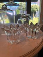 Kristallen waxinelichthouder, Ophalen of Verzenden