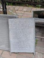 Antiek zinken wasbord / zink oud (14), Antiek en Kunst, Curiosa en Brocante, Ophalen of Verzenden