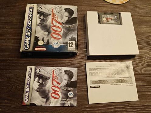 007 Everything or nothing Gameboy Advance CIB, Spelcomputers en Games, Games | Nintendo Game Boy, Zo goed als nieuw, 1 speler