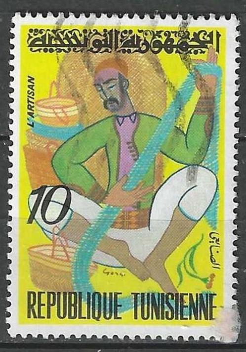 Tunesie 1972 - Yvert 730 - Landbouwer (ST), Postzegels en Munten, Postzegels | Afrika, Gestempeld, Overige landen, Ophalen
