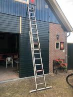 Ladder aluminium 3x10 spots, Doe-het-zelf en Verbouw, Ladders en Trappen, Ophalen, 4 meter of meer
