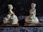 2 Italiaanse beeldjes L'arte Nel Mondo €10.00 de 2, Ophalen, Zo goed als nieuw, Mens