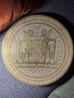 Set van 2 Javaanse messing wandborden (Wayang), Ophalen of Verzenden