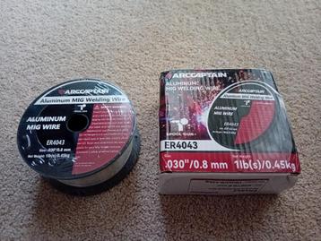 Aluminium mig lasdraad 0.8 mm beschikbaar voor biedingen