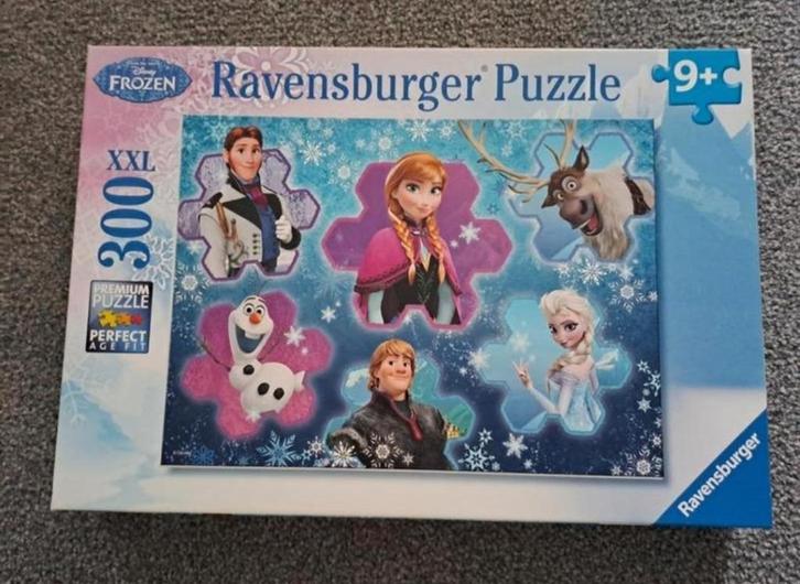 Ravensburger puzzel Frozen 300 XXL stukjes 9+ jaar, Kinderen en Baby's, Speelgoed | Kinderpuzzels, Zo goed als nieuw, 6 jaar of ouder