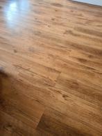 Ruim 50m2 Laminaat eiken bruin, Doe-het-zelf en Verbouw, Vloerdelen en Plavuizen, Ophalen, Gebruikt, 50 tot 150 cm, 10 m² of meer