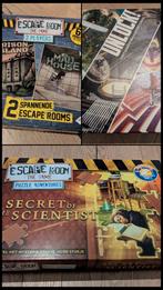 3 Escape room spellen, Hobby en Vrije tijd, Gezelschapsspellen | Overige, Verzenden, Gebruikt