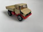 Model Mercedes Benz MB Unimog U1500 zand/rood Siku 1620 1/50, Hobby en Vrije tijd, Modelauto's | 1:50, Ophalen of Verzenden, Gebruikt