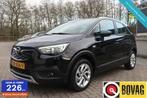 Opel Crossland X 1.2 Turbo Innovation AUTOMAAT, TREKHAAK, 840 kg, Gebruikt, Leder en Stof, Zwart