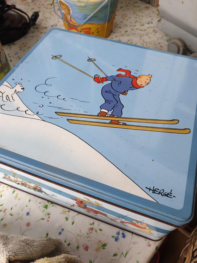 Kuifje doos !!, Ophalen of Verzenden, Zo goed als nieuw, Overige