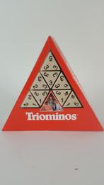 Triominos, kleine rode doos, reiseditie, Goliath. 2A5, Tweedehands verkoop, Tweedehands verkoop, Gebruikt, Ophalen of Verzenden