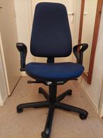 luxe bureaustoel, Huis en Inrichting, Bureaustoelen, Ophalen, Zo goed als nieuw, Blauw, Bureaustoel