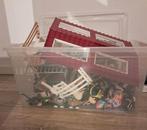 Grote Schleich Paarden Collectie met Manege en Trailer, Ophalen of Verzenden, Zo goed als nieuw