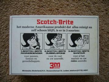 Scotch Brite panneboender uit de jaren 60 - 70 beschikbaar voor biedingen