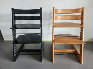 Twee Trip Trap Meegroeistoelen beschikbaar voor biedingen