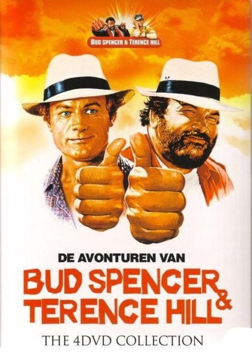 Avonturen van Bud Spencer & Terence Hill 4 dvd, Sealed Ned.O, Cd's en Dvd's, Dvd's | Komedie, Nieuw in verpakking, Actiekomedie