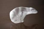 ijsbeer vintage frosted glass, Antiek en Kunst, Ophalen of Verzenden