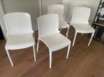 4 witte Casprini stoelen model Tiffany design Zilianiu, Ophalen, Kunststof, 2005-2008, Wit