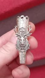 speld broche hert, Ophalen of Verzenden, Zo goed als nieuw, Goud, Overige materialen