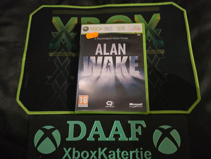 Alan wake - Xbox 360/one/series X, Spelcomputers en Games, Games | Xbox 360, Zo goed als nieuw, Avontuur en Actie, 1 speler, Vanaf 3 jaar