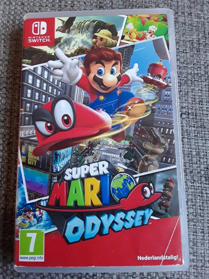 Nintendo Switch Game Super Mario Odyssey, Spelcomputers en Games, Games | Nintendo Switch, Zo goed als nieuw, Avontuur en Actie