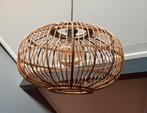 Mooie complete rotan hanglamp ø47 cm en 30 cm breed, Huis en Inrichting, Ophalen, Zo goed als nieuw, Minder dan 50 cm
