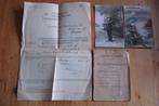 militaria ansichtkaart soldijboekje document Merksplas, Ophalen, Landmacht, Overige gebieden, Foto of Poster