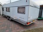 Mooie nette eriba/hymer 630 caravan, Treinzit, 6 tot 7 meter, Vast bed, Particulier