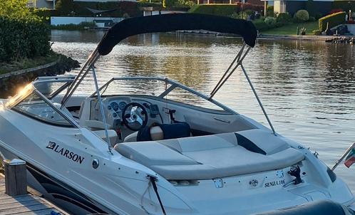 Larson 186 Senza 4.3 V6 190pk 2007, Watersport en Boten, Speedboten, Zo goed als nieuw, 6 meter of meer, Benzine, 120 tot 200 pk