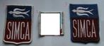 simca oude opnaai emblemen Patch badge mouwembleem vintage, Ophalen of Verzenden, Nieuw, Auto's