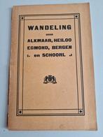 wandeling door alkmaar, heiloo egmond, bergen en schoorl, Ophalen of Verzenden, 20e eeuw of later, Gelezen, C.W. Bruinvis