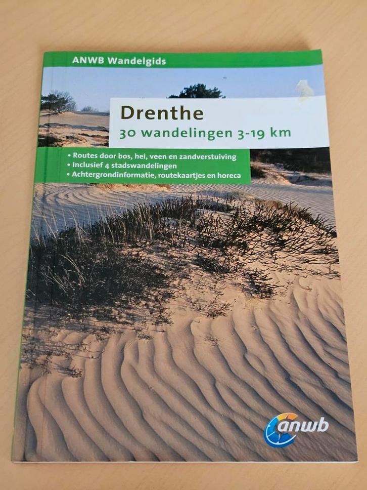 ANWB Wandelgids Drenthe - 30 Wandelingen, Boeken, Reisgidsen, Zo goed als nieuw, Fiets- of Wandelgids, Ophalen of Verzenden