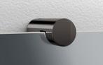 Spiegelhouders (set 4) Black chroom (goedkoop prijs voor set, Verzenden, Nieuw, Chroom, Douche