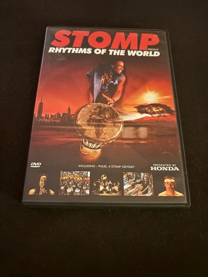Stomp: Rhythms of the World DVD, Cd's en Dvd's, Dvd's | Muziek en Concerten, Zo goed als nieuw, Muziek en Concerten, Alle leeftijden