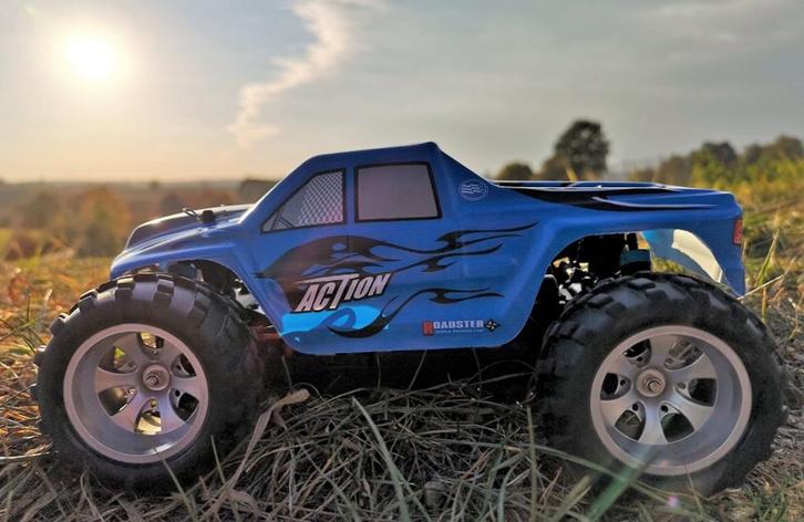 RC 2,4 Ghz Monster Truck VORTEX SPORT 4WD 50 km Snel!, Hobby en Vrije tijd, Modelbouw | Radiografisch | Auto's, Nieuw, Auto onroad
