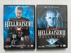 Hellraiser 1 en 2 op dvd 1987 en 1988, Cd's en Dvd's, Dvd's | Horror, Gebruikt, Ophalen of Verzenden