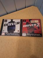 Driver & Driver 2 - PlayStation 1, Gebruikt, Racen en Vliegen, Ophalen of Verzenden, Infogrames
