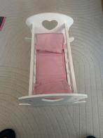 Poppenbedje met roze ruitjes, Ophalen of Verzenden, Gebruikt, Overige typen