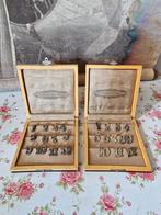 Verzilverde tafel glasnummers gero zilver, Antiek en Kunst, Ophalen of Verzenden