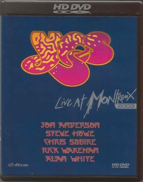Yes - Live At Montreux 2003 - HD-DVD/DTS-HD Dolby Digital, Cd's en Dvd's, Dvd's | Muziek en Concerten, Zo goed als nieuw, Muziek en Concerten