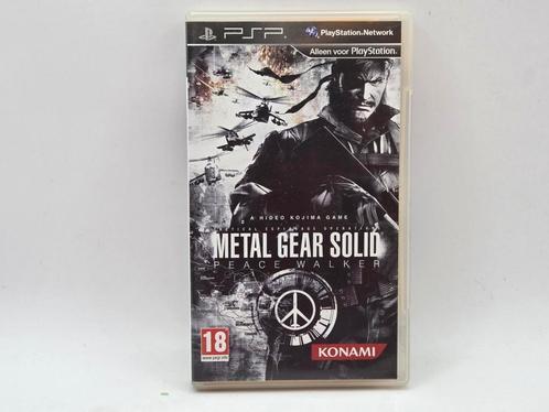 Metal gear solid peace walker PSP, Spelcomputers en Games, Games | Sony PlayStation Portable, Zo goed als nieuw, Avontuur en Actie