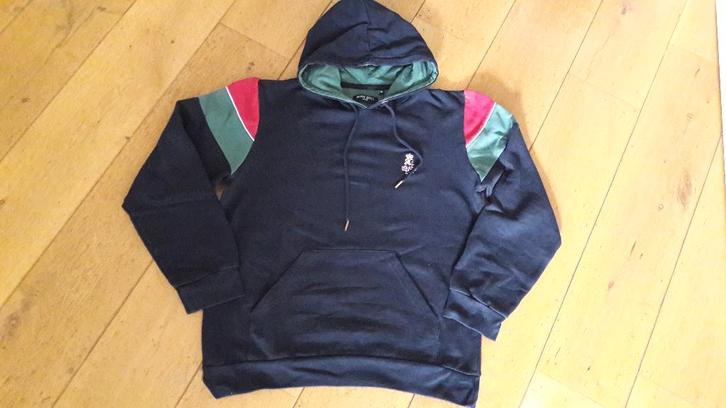 Maat S Brave Soul sweatvest met capuchon / hoodie zwart zgan, Kleding | Heren, Truien en Vesten, Zo goed als nieuw, Maat 46 (S) of kleiner