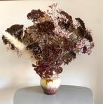 Antieke duitse vaas met droogbloemen, Ophalen of Verzenden, Zo goed als nieuw
