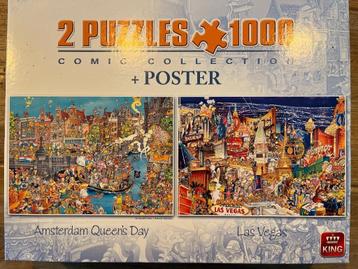 Comic collection puzzels 2x beschikbaar voor biedingen